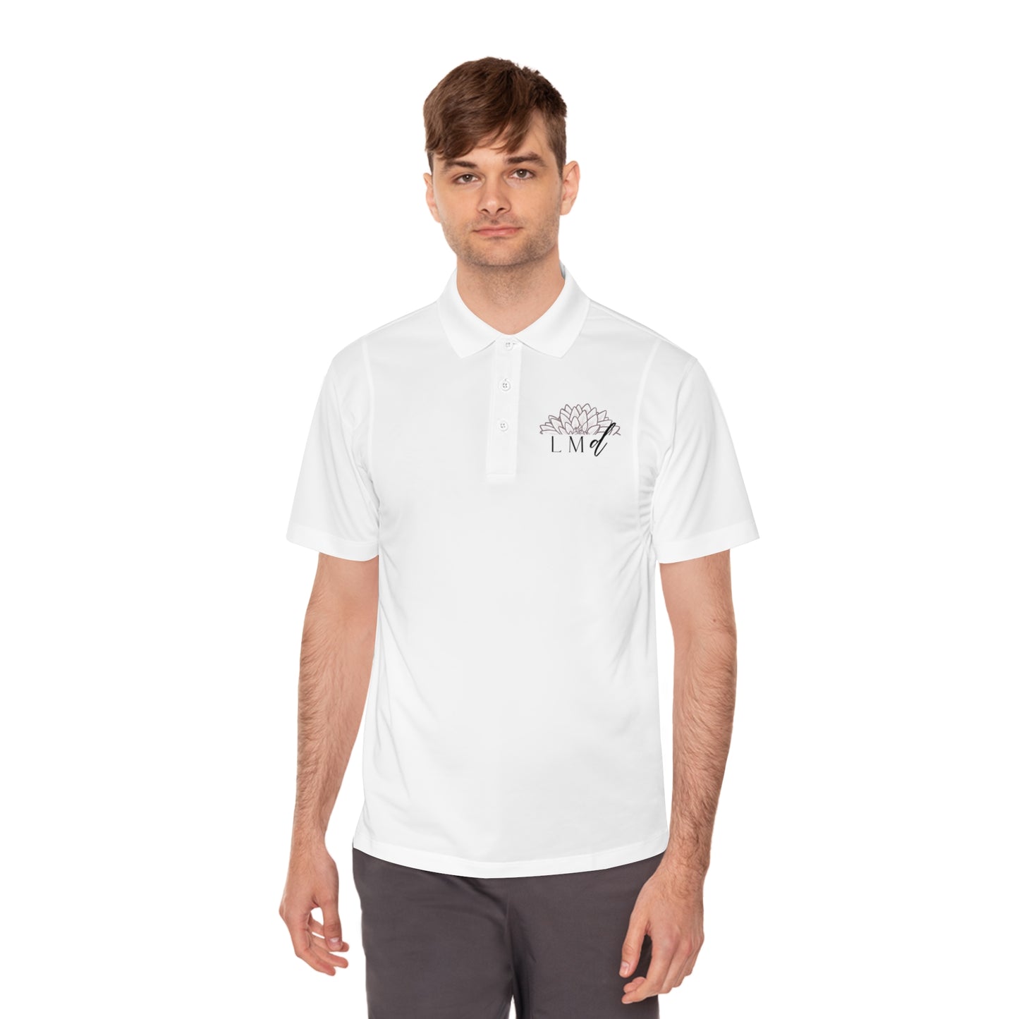 Little Miss Delilah Men's Sport Polo Shirt
