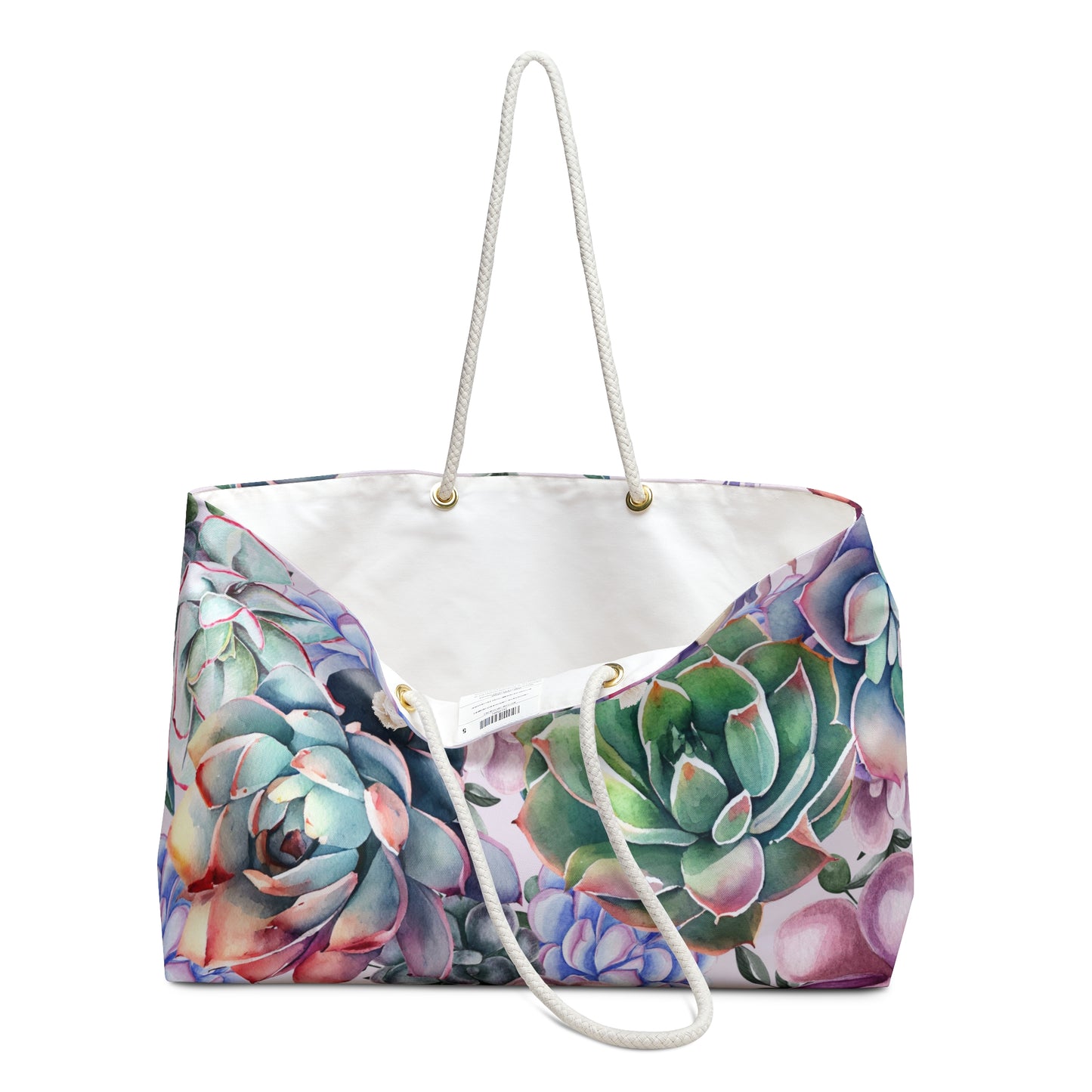 Succulent Lover Weekender Bag
