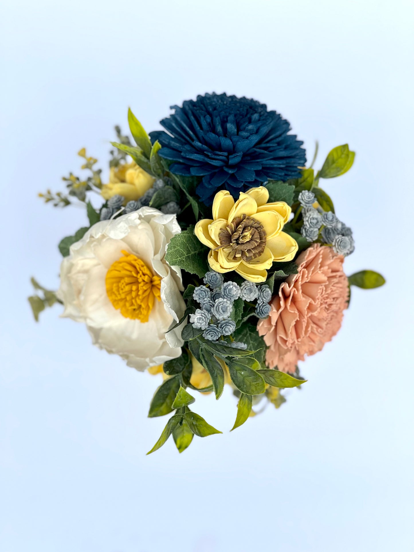 Warmth and Harmony Mason Jar Bouquet