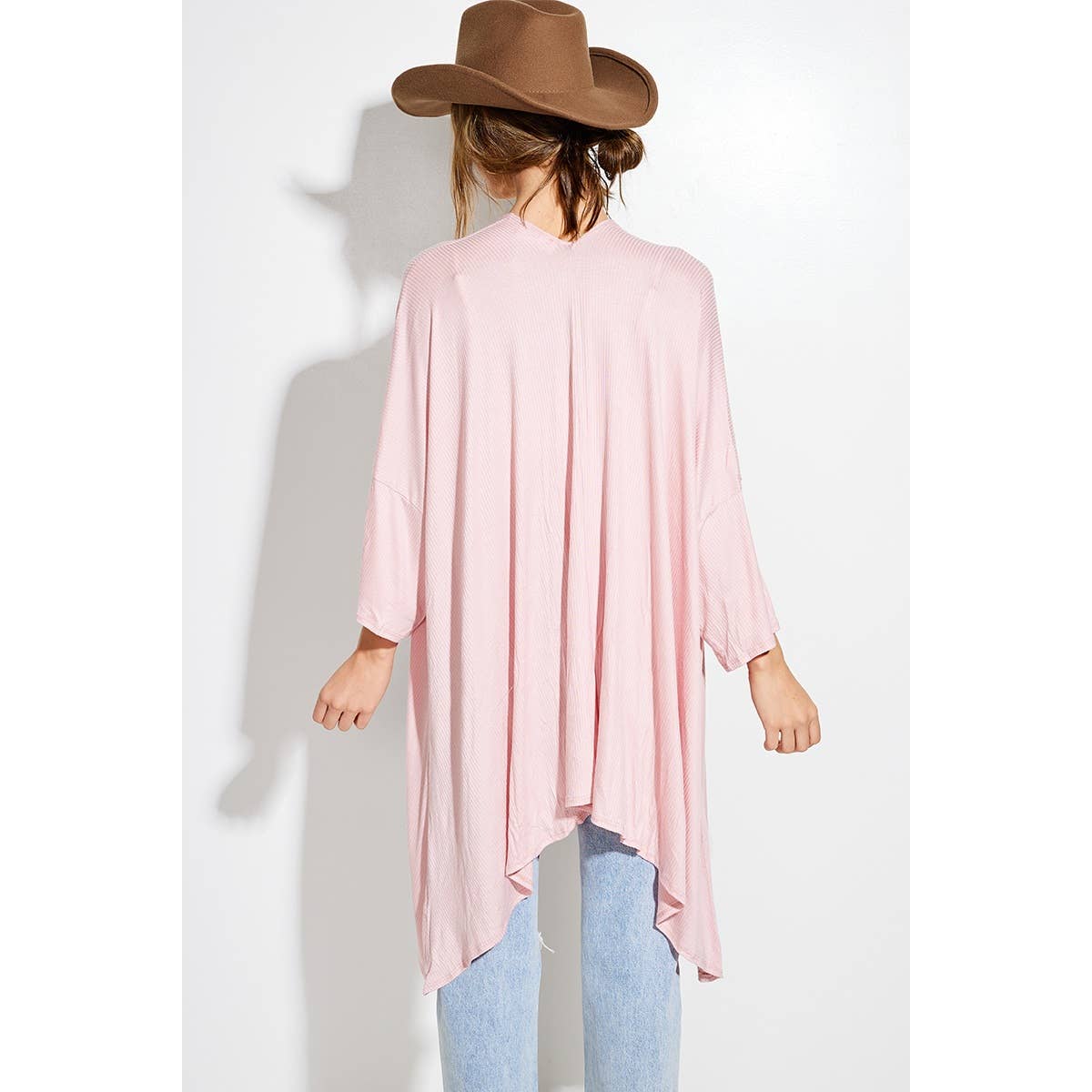 Flower-Print Kimono Cardigan