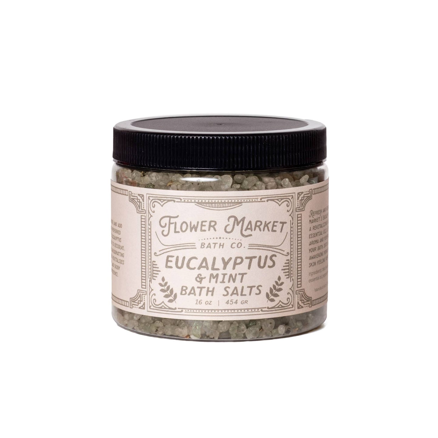 Eucalyptus Mint Bath Salt – Relaxing Blend w/ Essential Oil