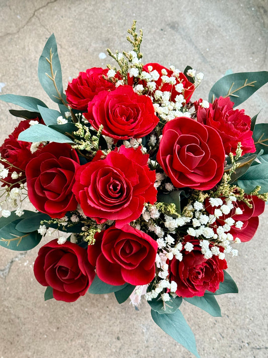Dozen Red Rose Bouquet