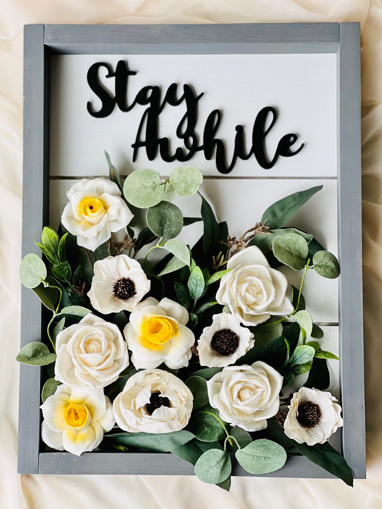 Sola Flower Wood Sign